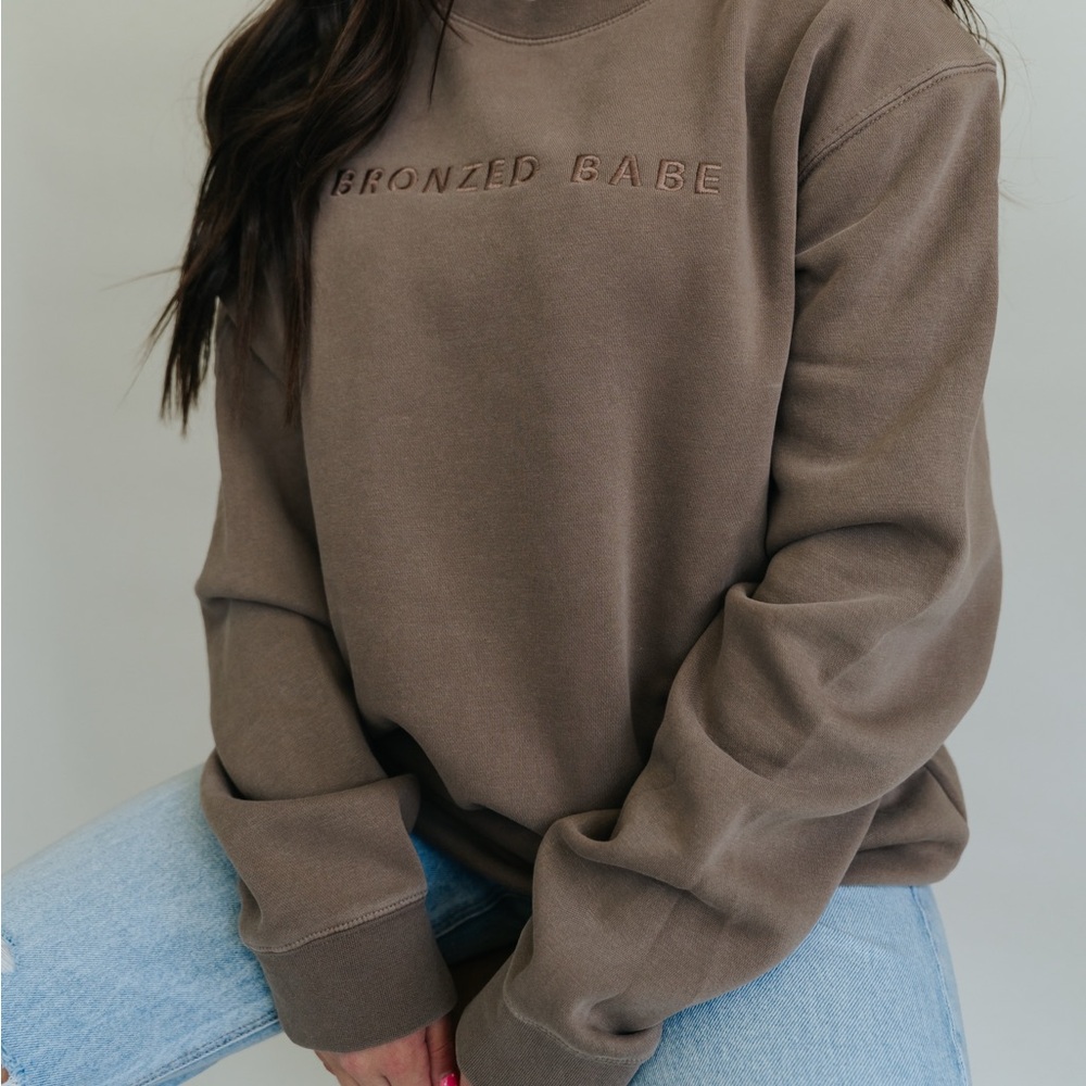 Bronzed Babe Brown Sweatshirt